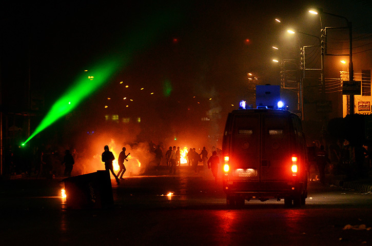24 hours in pictures: Clashes in  Mansoura, Egypt