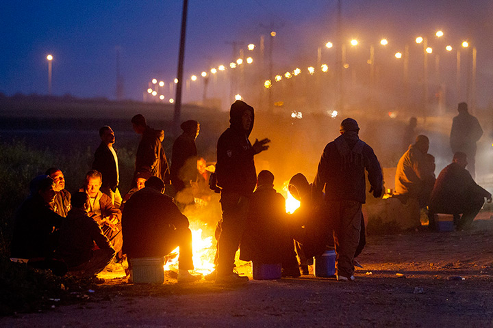 24 hours in pictures: An Israeli bus company began operating Palestinian-only bus lines