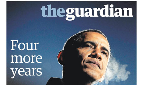 Guardian front page