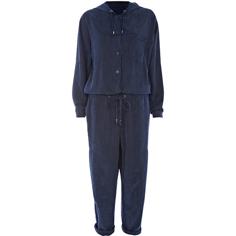 Rihanna for River Island: Rihanna for River Island navy jumpsuit