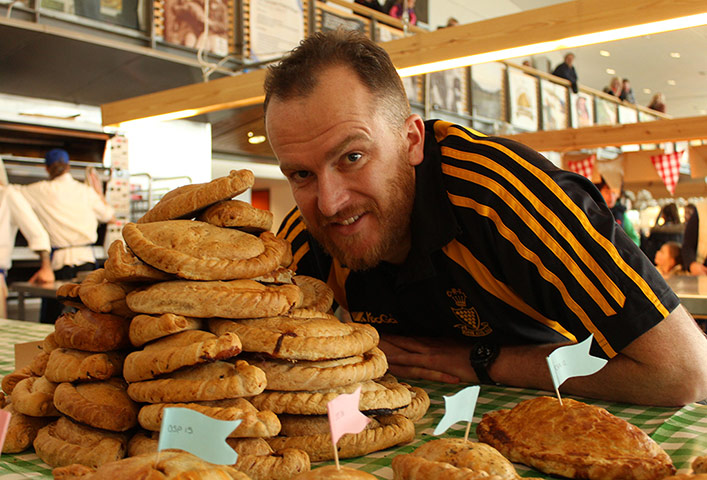 Pasty championships: Kernow King with pasties