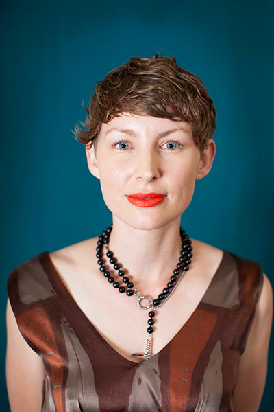 Writers' party: Melbourne-based poet L. K. Holt