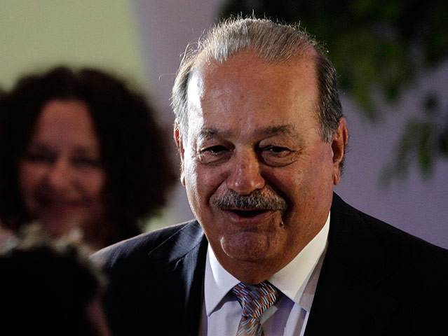 Forbes: Mexican tycoon Carlos Slim