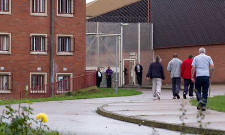Prisoners on exercise
