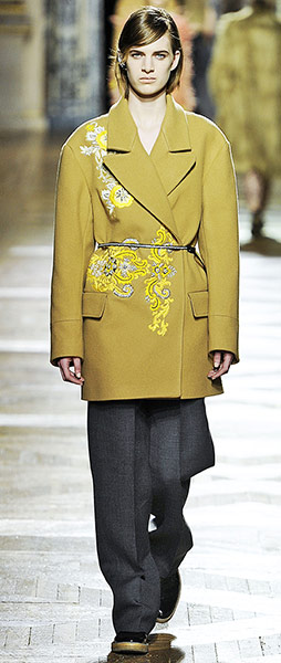 Paris gallery: Dries Van Noten, catwalk paris F/W 2013