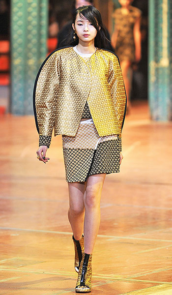 Paris gallery: Kenzo, catwalk, fashion week 2013, Paris