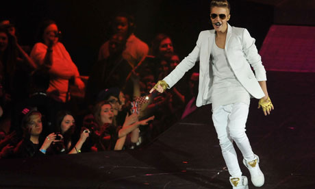 Justin Bieber Performs At The 02 Arena