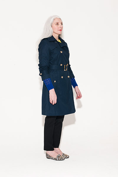 All ages trench coats: All ages trench coats blue coat