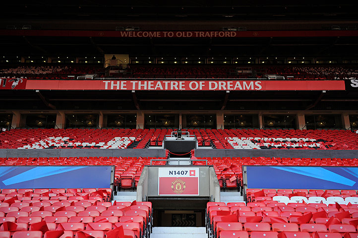 United v Real: The North stand awaits thousands of fans
