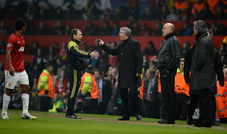 Man Utd v Real Madrid: Sir Alex Ferguson berates the 4th official