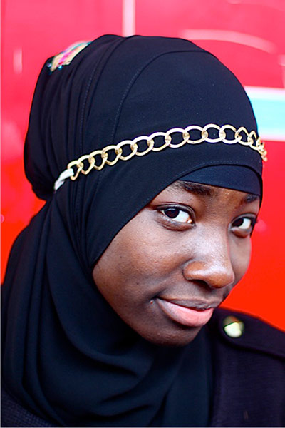 London Veil At RFH: Black and gold