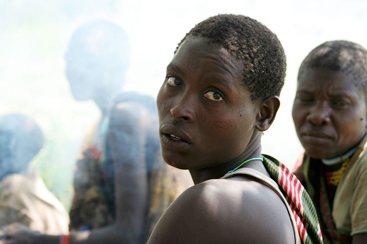 Hadza women of east Africa