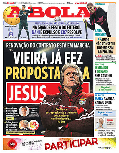 newspapers: Abola front page