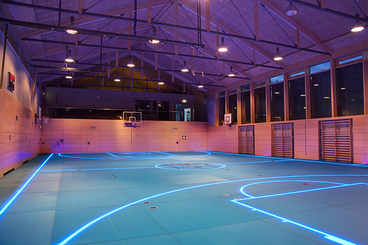 Beautiful Games: Illumintaed flooring