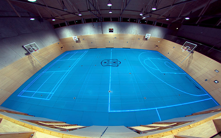 Beautiful Games: Illumintaed flooring