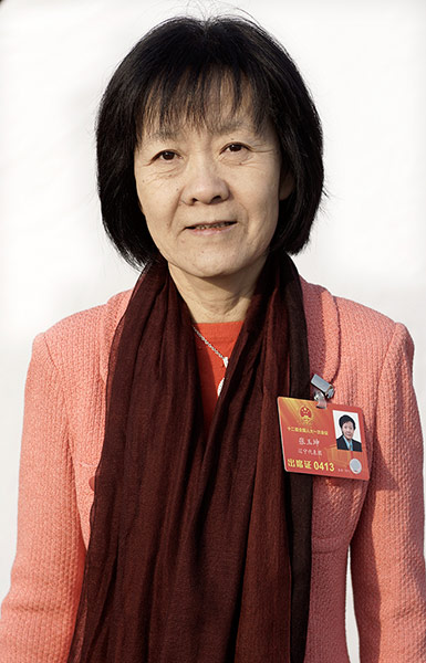 Chinese deputies gallery: Zhang Yukun
