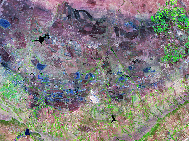 Satellite Eye on Earth: Bushveld Igneous Complex, South Africa 