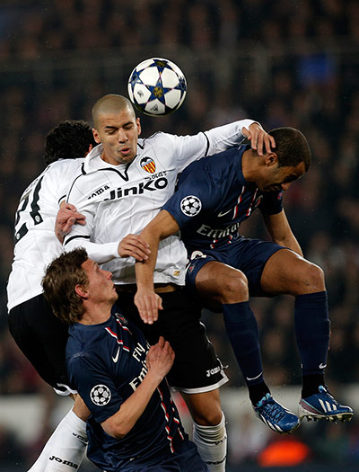 Wed champions league: Clement Chantome, Lucas and Sofiane Feghouli
