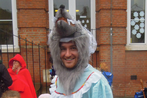 World Book Day: Dan Callaghan the wolf