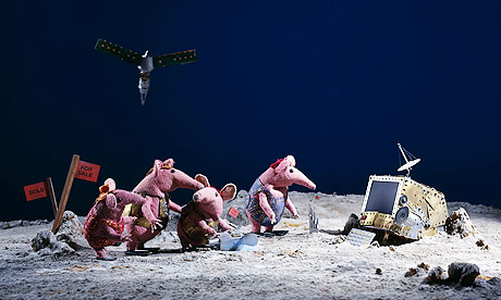 Clangers moving house children's television programme 1970s