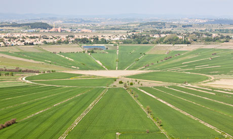 View from the Oppidum d'Enserune