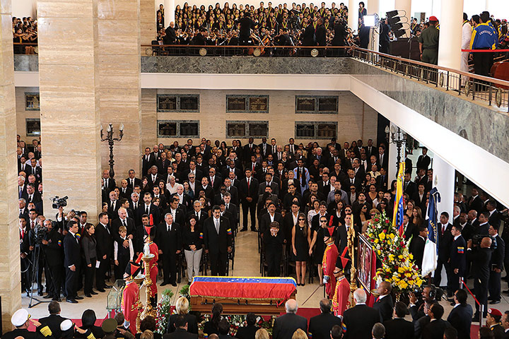Chavez update 1: Funeral congregation