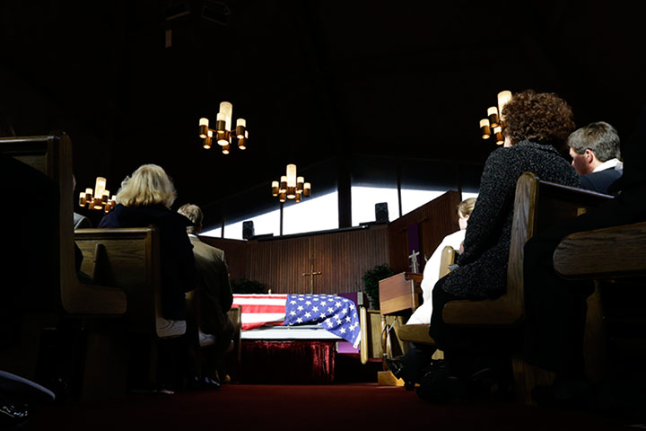 civil war burial : chapel