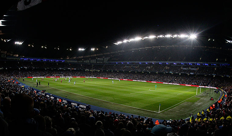 Saturday round-up: General view of Manchester City v Barnsley