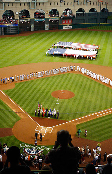 MLB opening night: Opening ceremonies