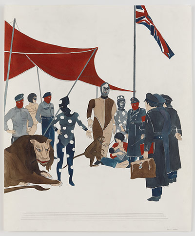 Marcel Dzama: A creature, that did bear the shape of man, 2013