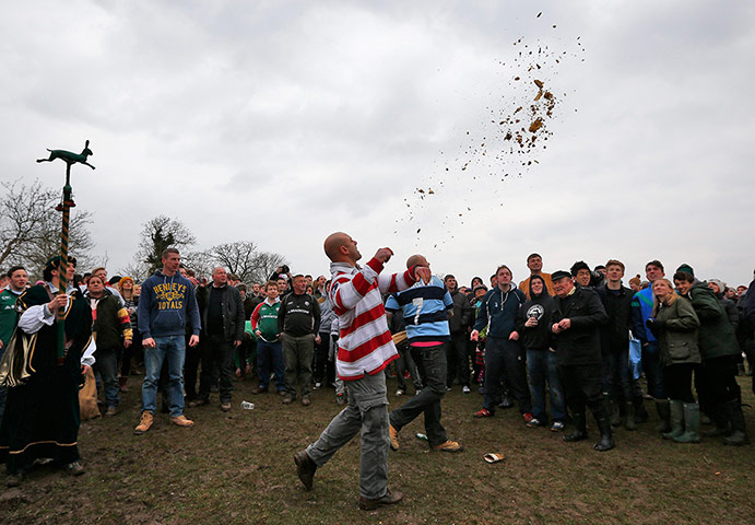 Bottle kicking game : Bottle kicking game in pictures