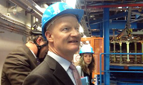 David Willetts at Cern's Atlas experiment