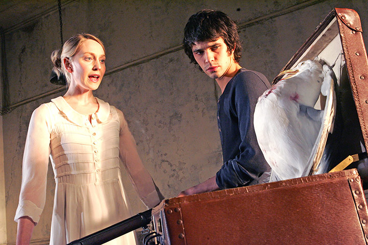 Nicholas Hytner: Hattie Morahan (Nina) and Ben Whishaw (Konstantin) in The Seagull, 2006