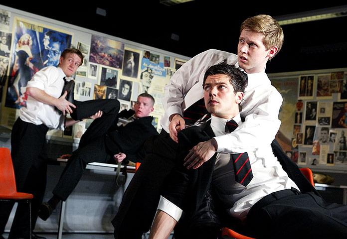 Nicholas Hytner: Jamie Parker, Russell Tovey, Dominic Cooper and Samuel Barnett in The History Boys