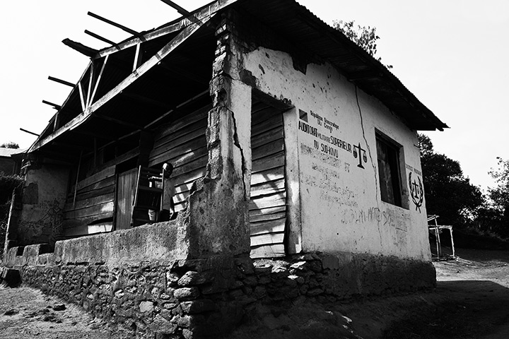 Minova DRC rape: The Military court house in Minova