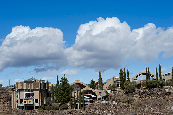 Paolo Soleri: View of Arcosanti 