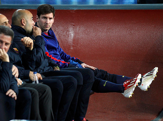 Wednesday Champ League: Barcelona's Messi sits in the bench 