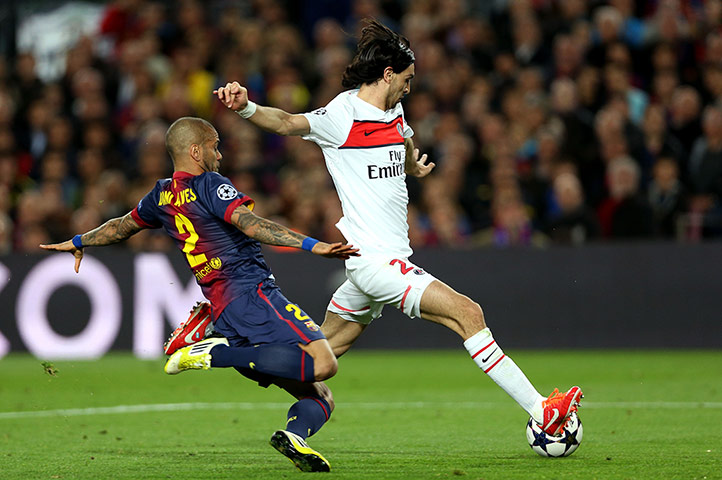 Champions League wed2: Javier Pastore scores