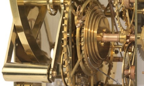 Detail of John Harrison's H3 sea clock