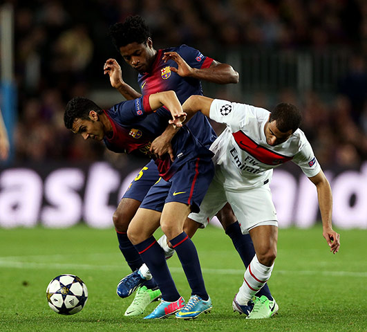 Champions League wed2: Barcelona versus Paris St Germain