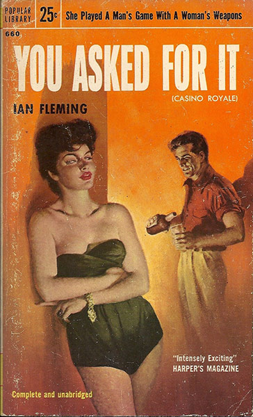 Casino Royale: Casino Royale - (You Asked For It) - Popular Library, 1955.