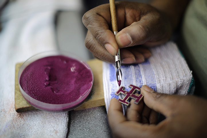 FTA: Christopher Furlong: A craftsman enamels a badge