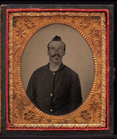 Civil war photography: 10. Corporal Hiram Warner.jpg