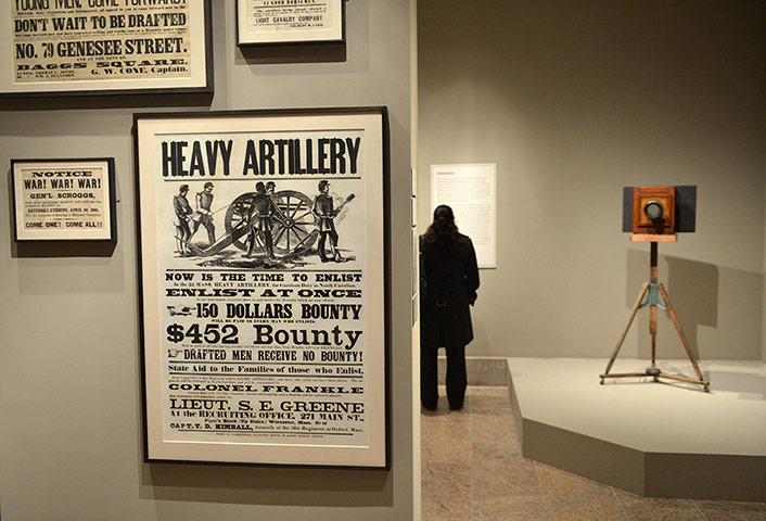 Civil war photography: American Civil War-era enlistment poster