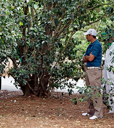 augusta day 1: Charl Schwartzel 