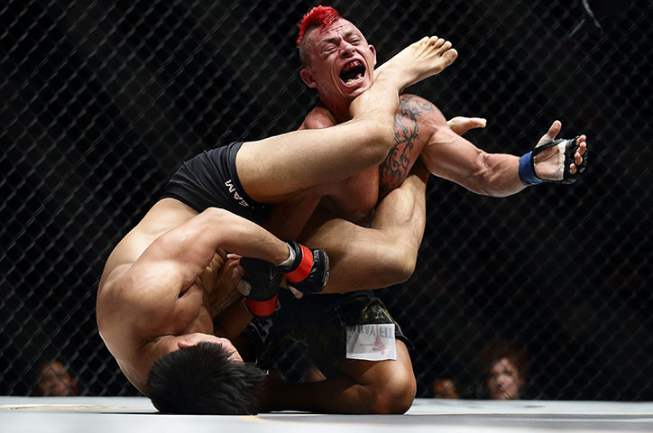 best of the week: Eddie Ng locks Arnaud Lepont for a submission win