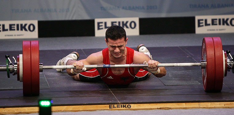 best of the week: Briken Calja at the Weightlifting European Championships