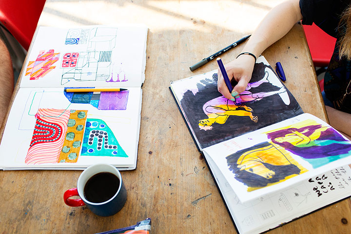 The Selby: Stephen/Holly: sketchbooks