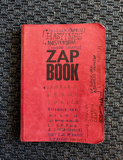 The Selby: Stephen/Holly: Red drawing journal