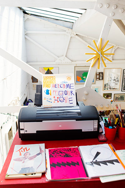 The Selby: Stephen/Holly: printer